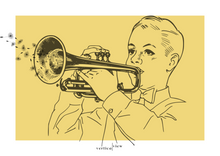 Indlæs billede til gallerivisning Musiker plakat