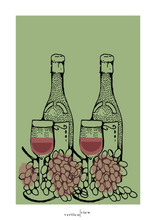 Indlæs billede til gallerivisning Vin plakat