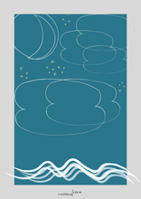 Indlæs billede til gallerivisning Måne plakat