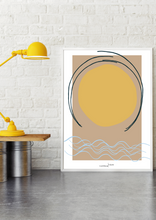 Indlæs billede til gallerivisning Solnedgang plakat