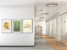 Indlæs billede til gallerivisning Plakat med frugtskål
