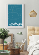 Indlæs billede til gallerivisning Måne plakat
